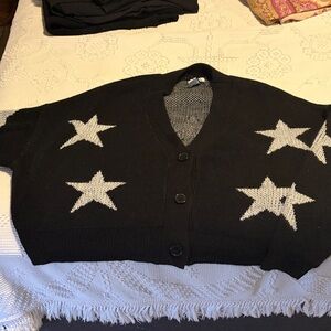 Black Star Sweater/cardigan